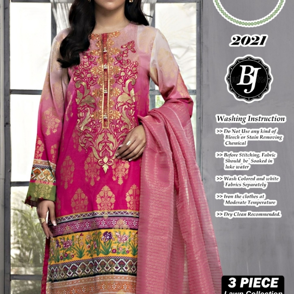 Stitched Ladies 3 Piece Dress by LimeLight.